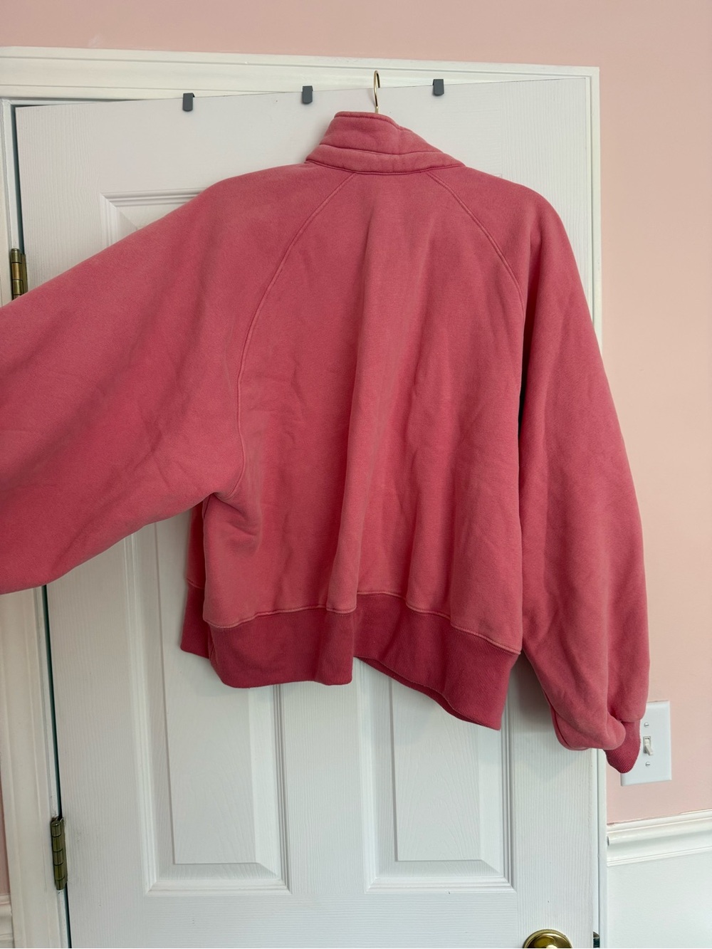 vestique Coral Pink Fleece Hoodie - Picture 2 of 4